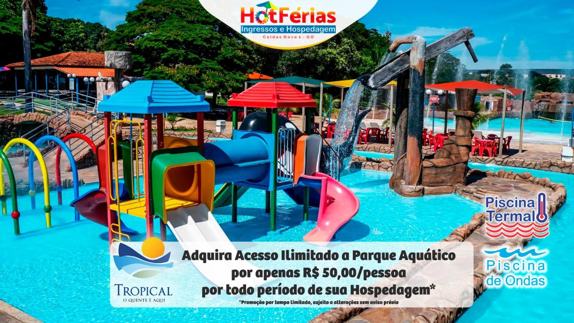 Golden Dolphin Express: Beachside Comfort With 24/7 Pools Apartamento Caldas Novas
